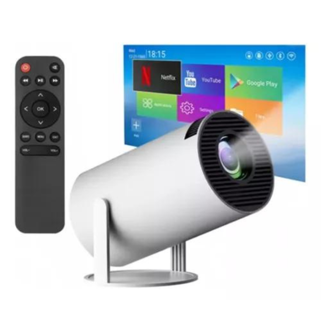 Projetor Android 11.0 4k Dual Wifi6 200 Ansi H713 Bt5.0 1080p