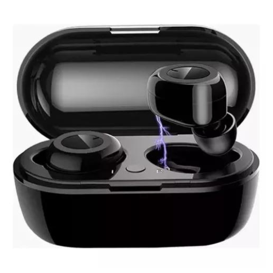 Fone De Ouvido Sem Fio Bluetooth 5.0 In-ear Tws Hmaston Cor Preto
