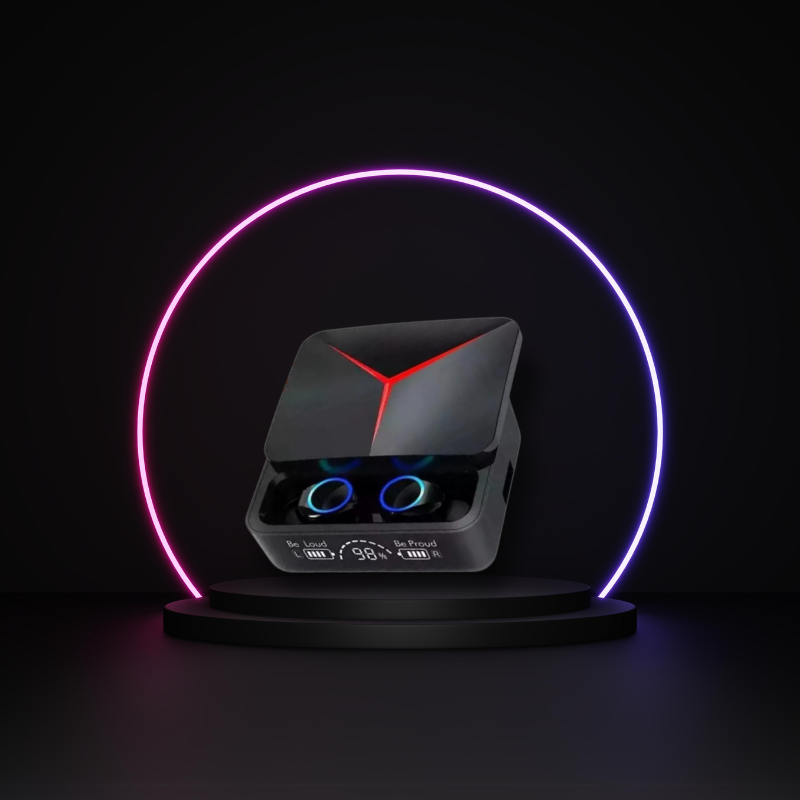 Fone Gamer S/ Fio Bluetooth com Função Carregador Portátil 2000mAh