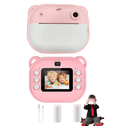Câmera Instantânea Infantil Filmadora Full Hd Divertida Jogo