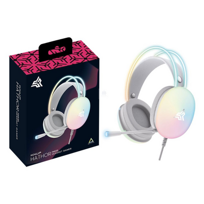 Fone de Ouvido Headset Gamer com iluminação LED