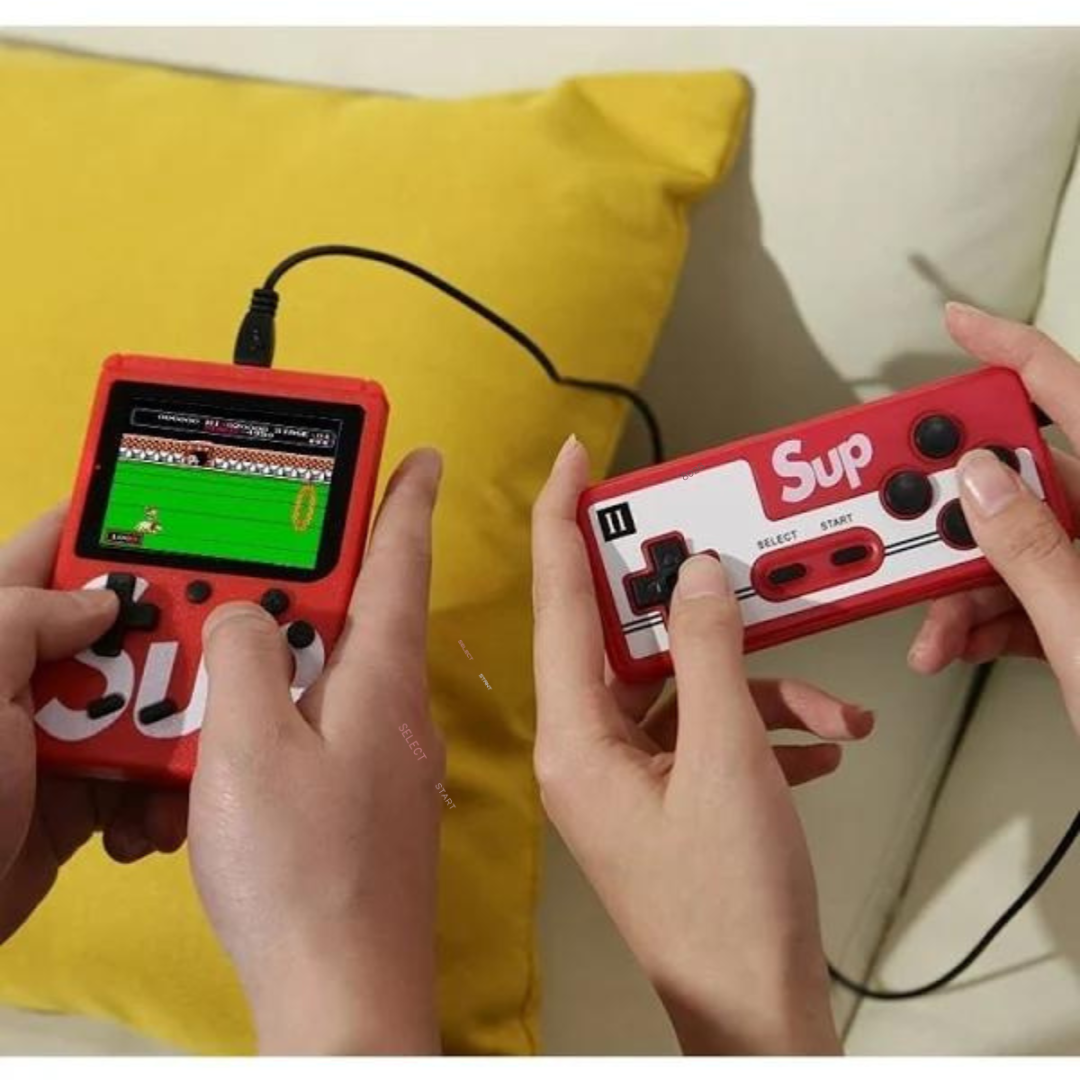 Mini Game Retro Portátil 400 em 1 C/ Controle