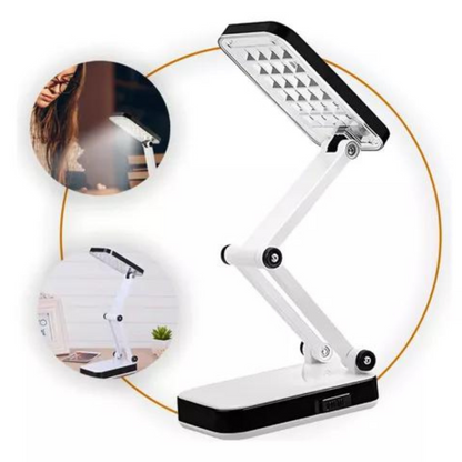 Luminária Luz De Mesa P/ Leitura Led Recarregável