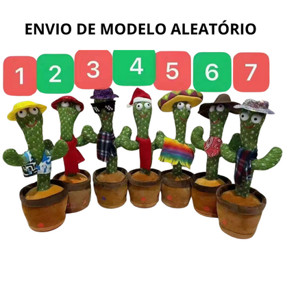 Brinquedo Cacto Dançarino e Cantor