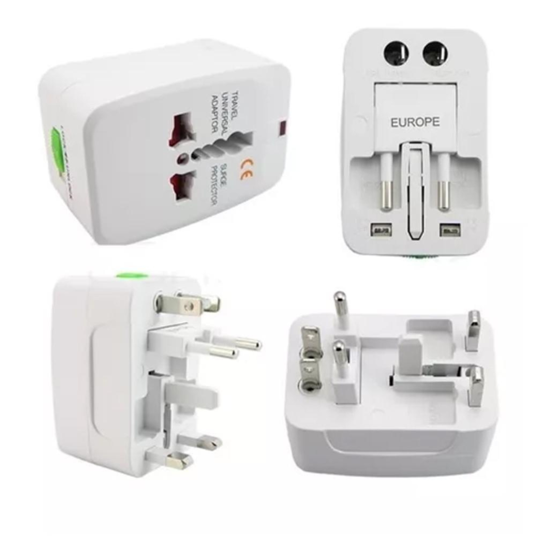 Adaptador Tomada Universal Para Viagem Internacional