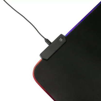Mouse Pad Gamer Extra Grande Led Rgb Antiderrapante