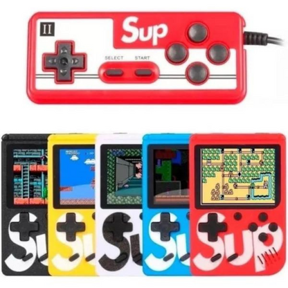 Mini Game Retro Portátil 400 em 1 C/ Controle