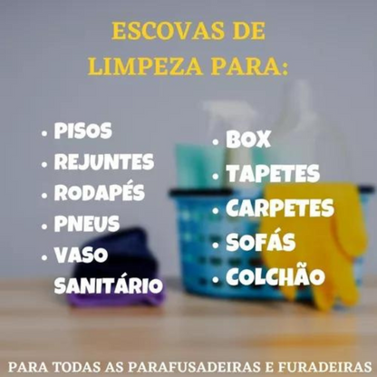 Limpador Elétrico C/ 3 Escovas Pentech F 302