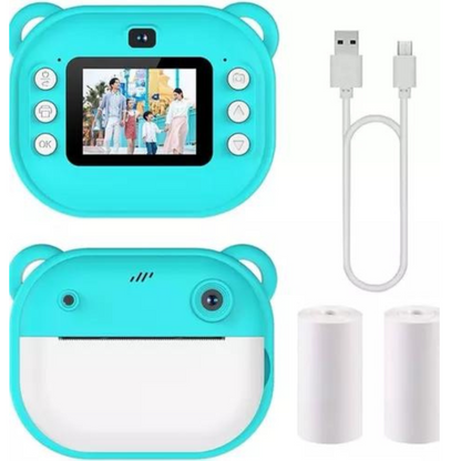 Câmera Instantânea Infantil Filmadora Full Hd Divertida Jogo