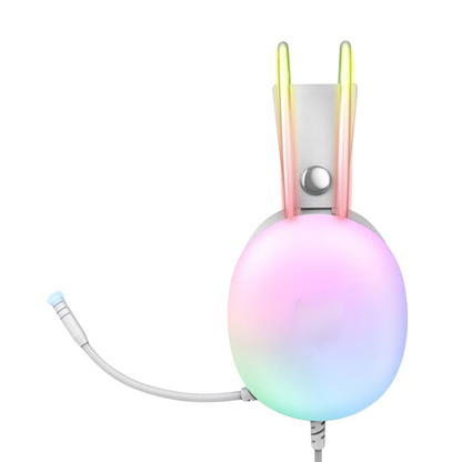 Fone de Ouvido Headset Gamer com iluminação LED