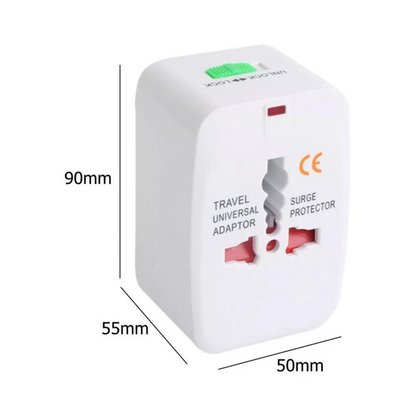 Adaptador Tomada Universal Para Viagem Internacional