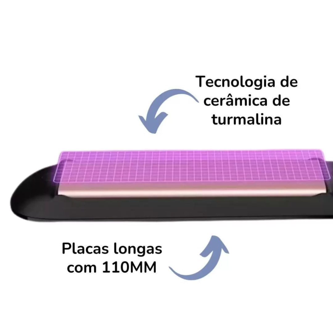 Chapinha de cabelo tomate Profissional  110v-240v bivolt