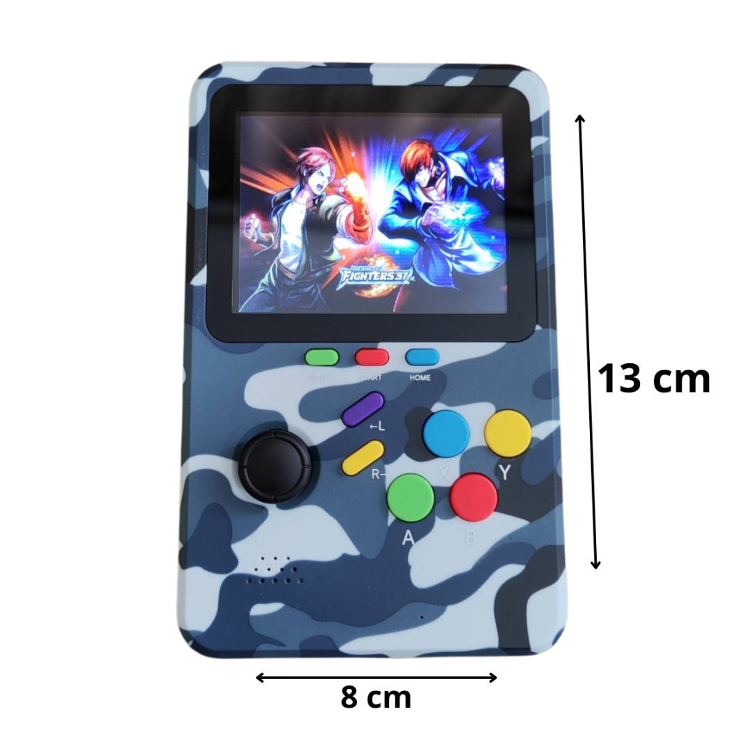 Console Mini Vídeo Game Portátil 8 Mil Jogos Retrô 64GB Q2