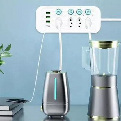 Extensão 4 Tomadas Com Botão On/Off Bivolt