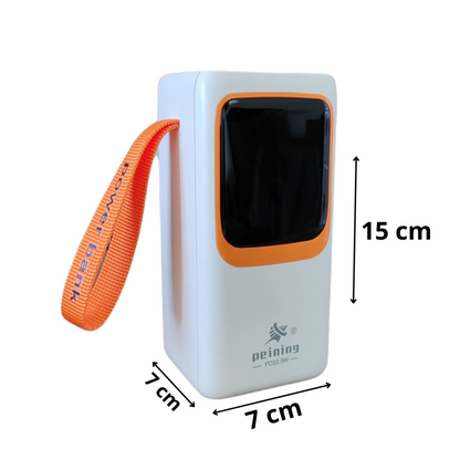 Carregador Portátil 50.000mAh Universal Externa Branco