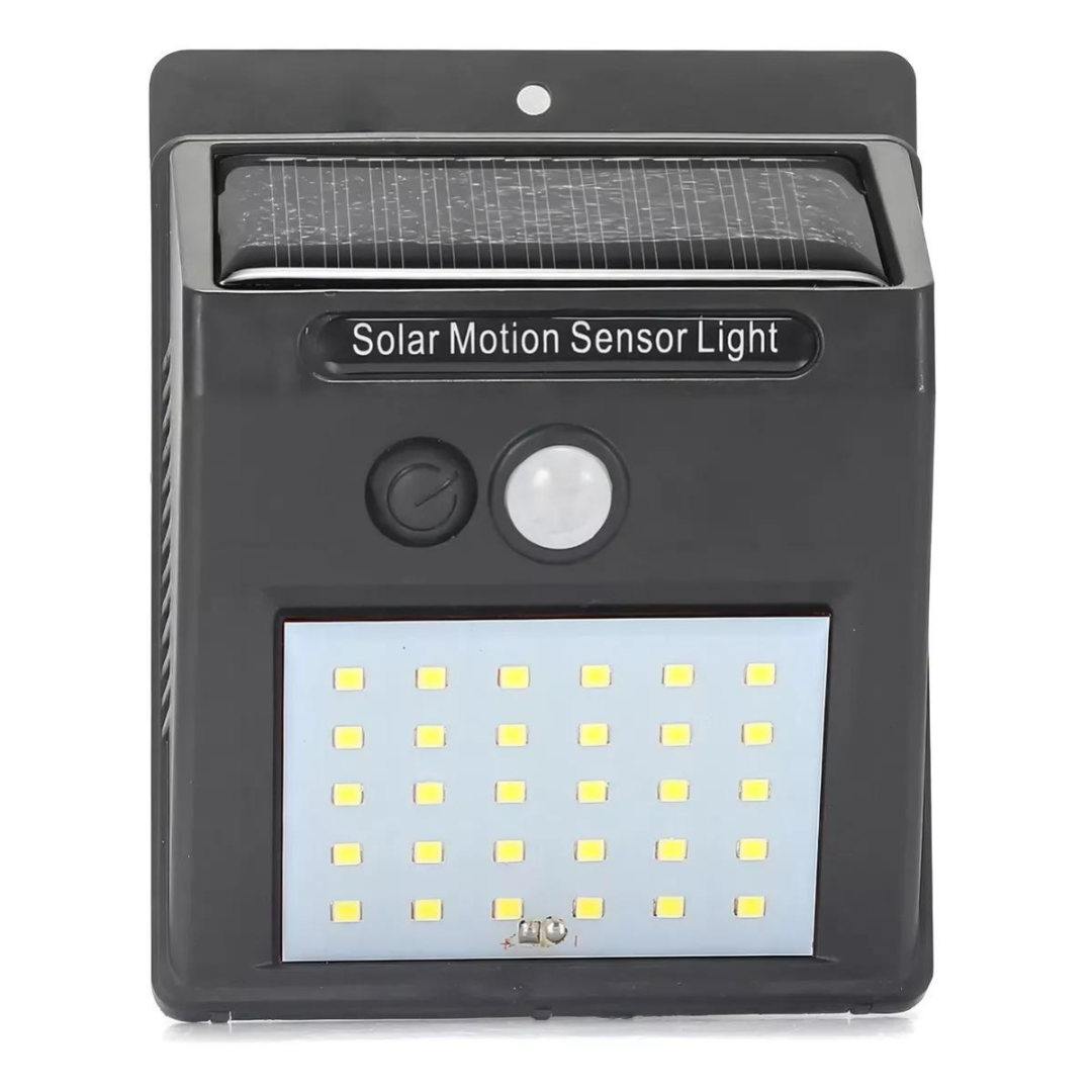 Luminária Solar Led Com Sensor