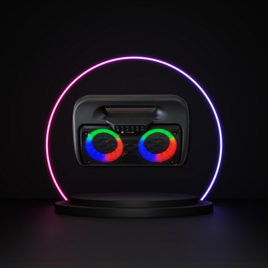 Caixa De Som Amplificada Wireless Speaker Kts 1267 Bluetooth Cor Preto
