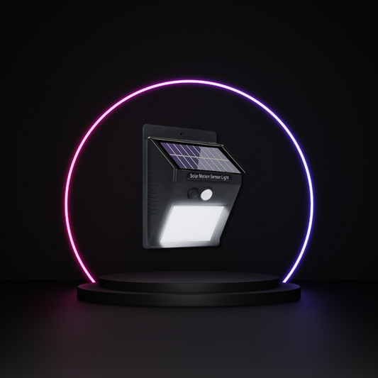 Luminária Solar Led Com Sensor