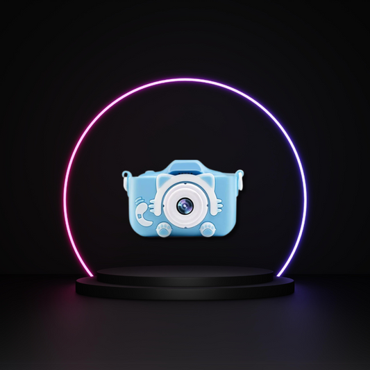 Câmera Fotográfica Infantil Digital 1080p Com Capa e alça