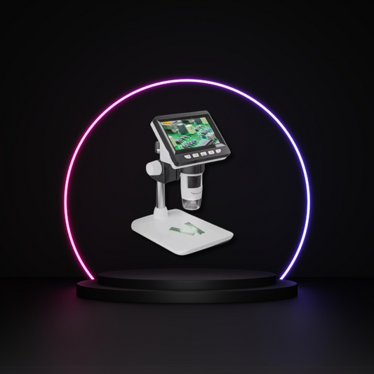 Microscópio digital com ampliador 1000x 1080p 4.3 Polegadas