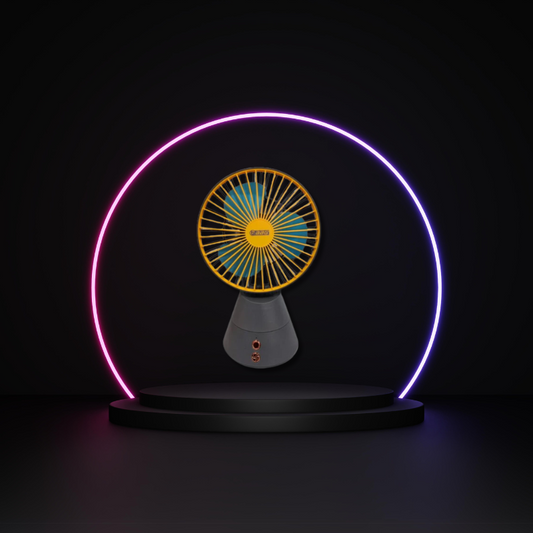 Mini Ventilador Recarregável Para Mesa