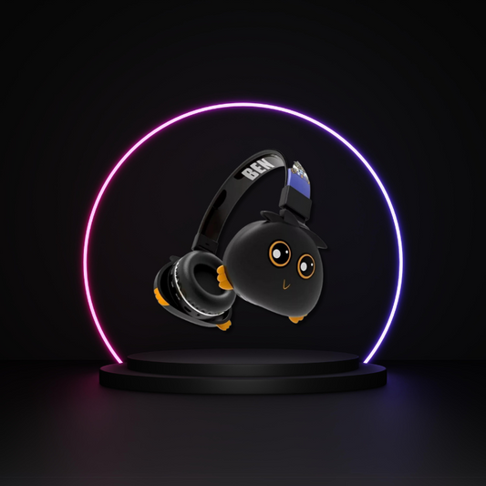Fone de Ouvido Infantil Bluetooth Sem Fio Com Microfone Jellie Monsters